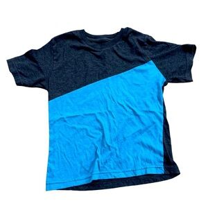 Hype | Boys Shirt Baseball Short Sleeve Blue Gray Size 8/10